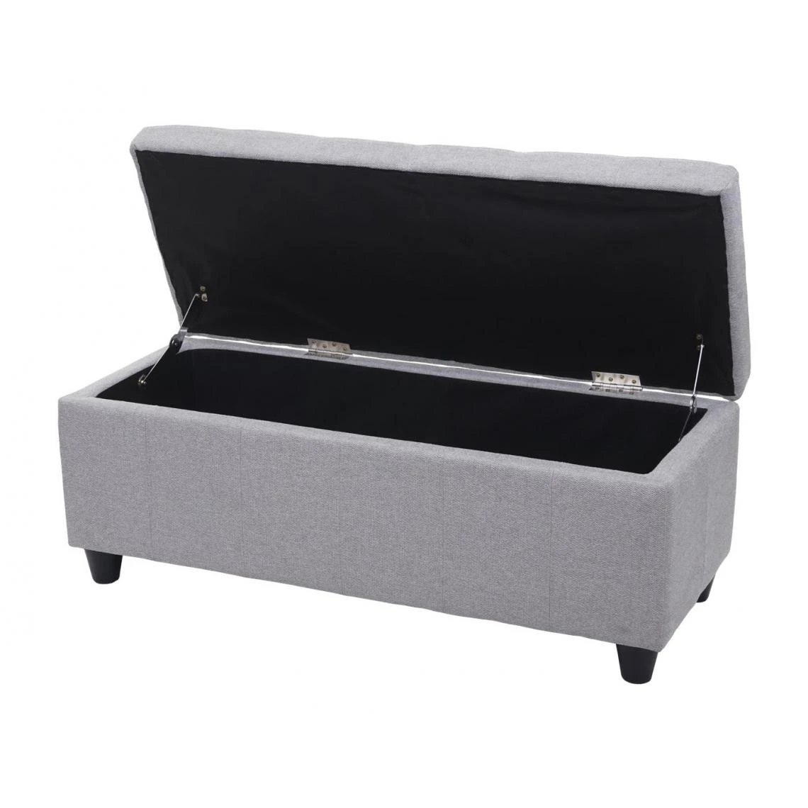 Mendler Coffre De Rangement Kriens, Banc, Tissu/textile, 45x114x45cm ~ Gris Cl... 5 Mendler Coffre De Rangement Kriens, Banc, Tissu/textile, 45x114x45cm ~ Gris Cl... â Image 3