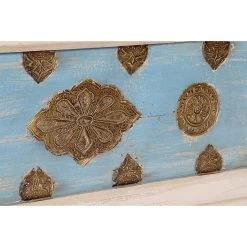 Pegane Coffre En Bois De Manguier Coloris Blanc Vieilli Et Laiton - Longueur ... 10 Pegane Coffre En Bois De Manguier Coloris Blanc Vieilli Et Laiton - Longueur ... -magasin Vente-unique coffre en bois de manguier coloris blanc vieilli et laiton longueur 90 x profondeur 40 x hauteur 45 cm 13438558 36768068 1140x1140