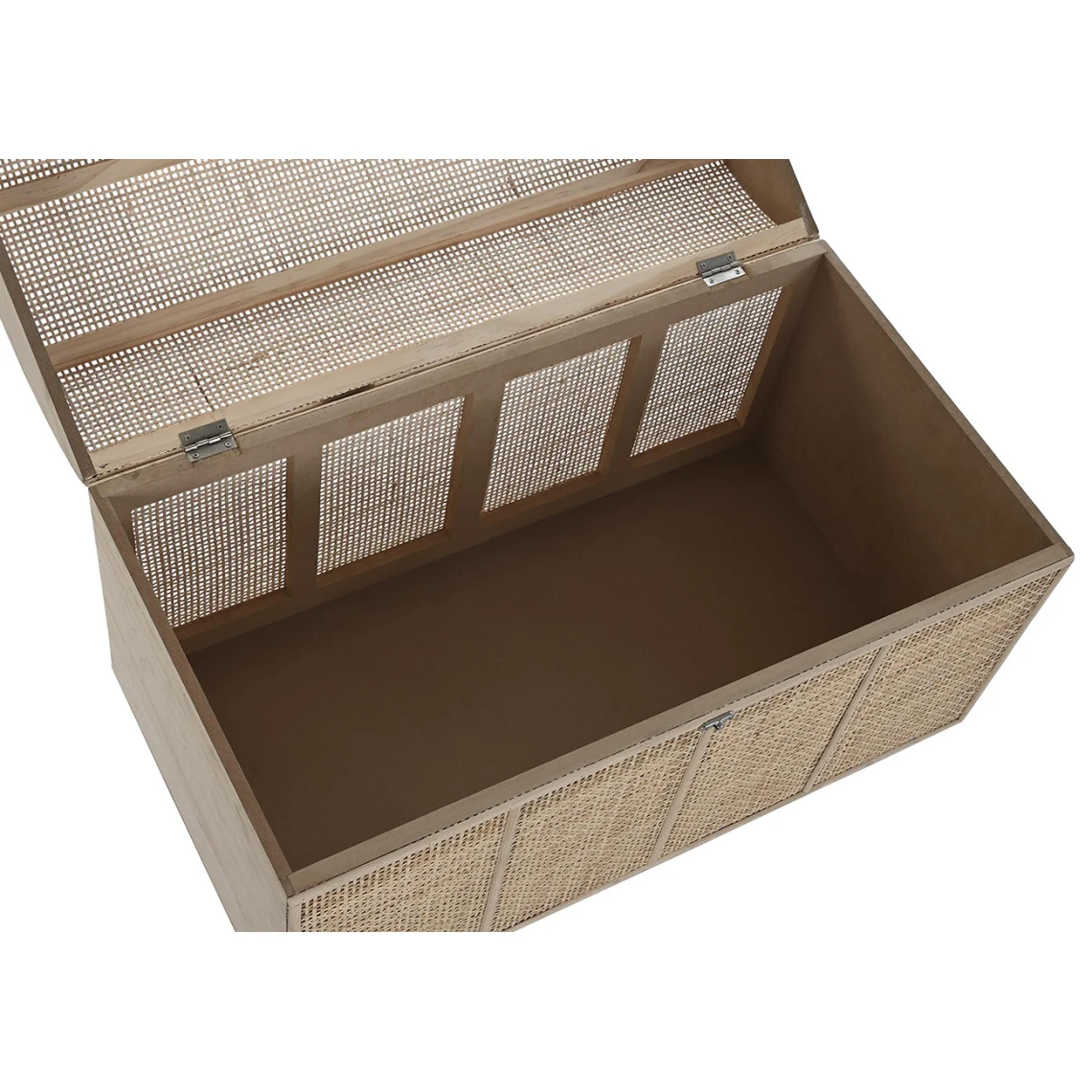 Pegane Coffre En Rotin Coloris Naturel Sur Roues - Longueur 60 X Profondeur 3... 4 Pegane Coffre En Rotin Coloris Naturel Sur Roues - Longueur 60 X Profondeur 3... – Image 2