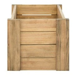 BOX FURNITURE Coffre Rangement Ouvert ECO 40x120x35 Pin Massif Finition Vieilli - B... -magasin Vente-unique coffre rangement ouvert eco 40x120x35 pin massif finition vieilli box furniture 12040588 31912372 1140x1140