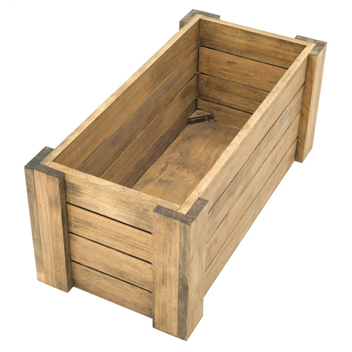 BOX FURNITURE Coffre Rangement Ouvert ECO 40x80x35 Pin Finition Rustique Vieilli -... 6 BOX FURNITURE Coffre Rangement Ouvert ECO 40x80x35 Pin Finition Rustique Vieilli -... – Image 4