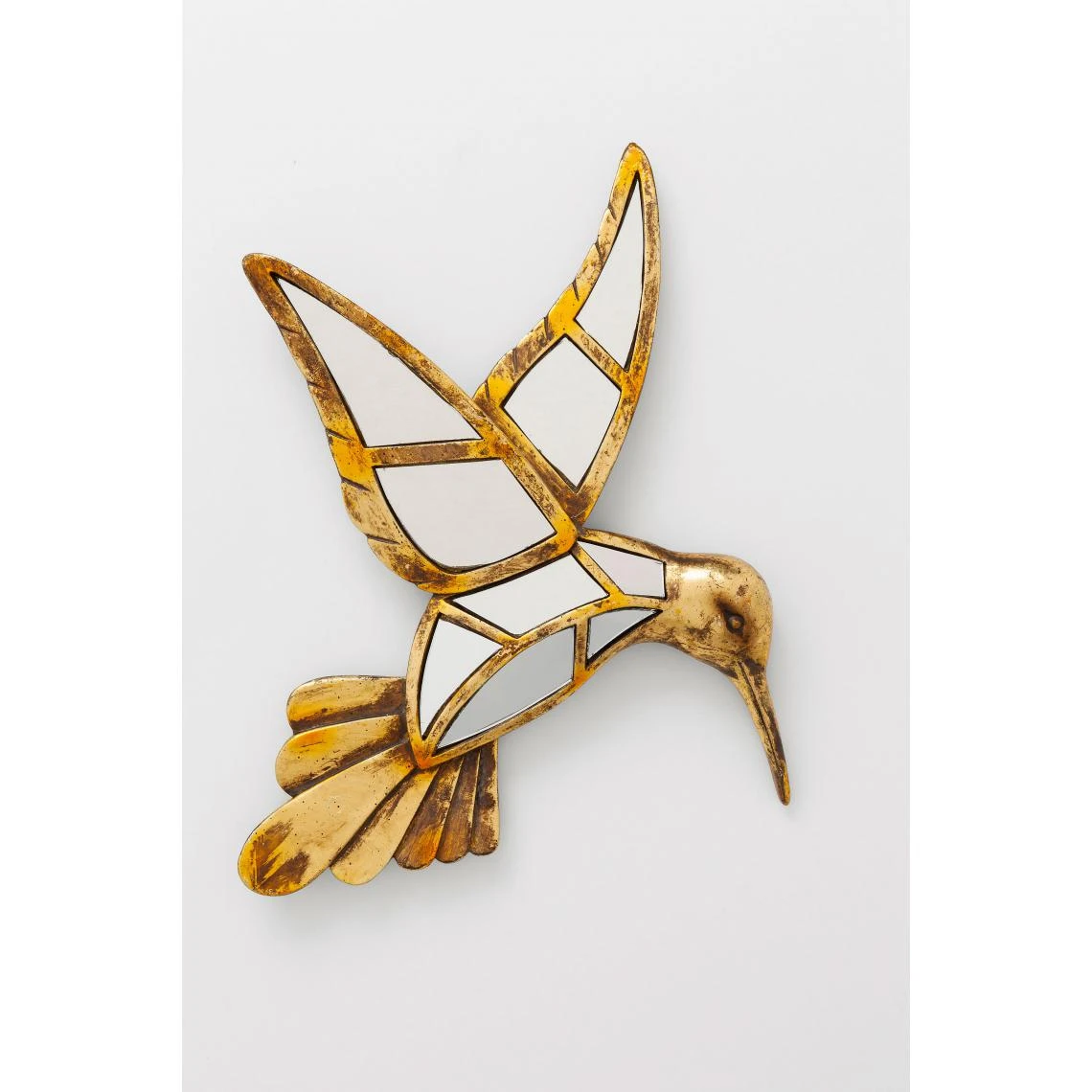 Kare Design Décoration Murale Dorée Colibri Miroir BUZZ 3 Kare Design Décoration Murale Dorée Colibri Miroir BUZZ