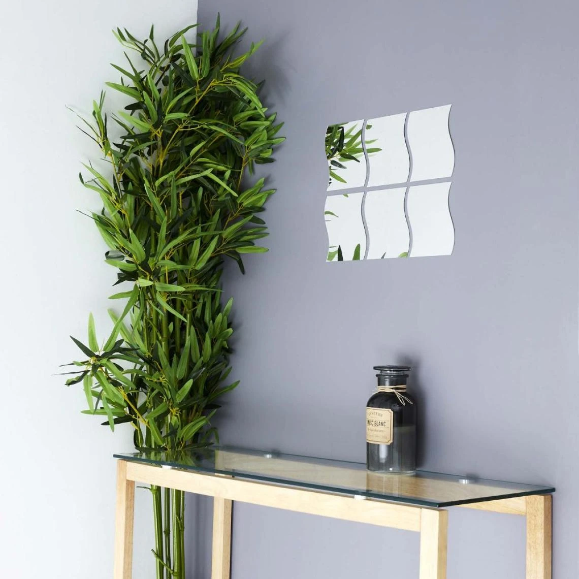 The Home Deco Factory Décoration Murale Miroir à Coller Palette Vague. 4 The Home Deco Factory Décoration Murale Miroir à Coller Palette Vague. – Image 2