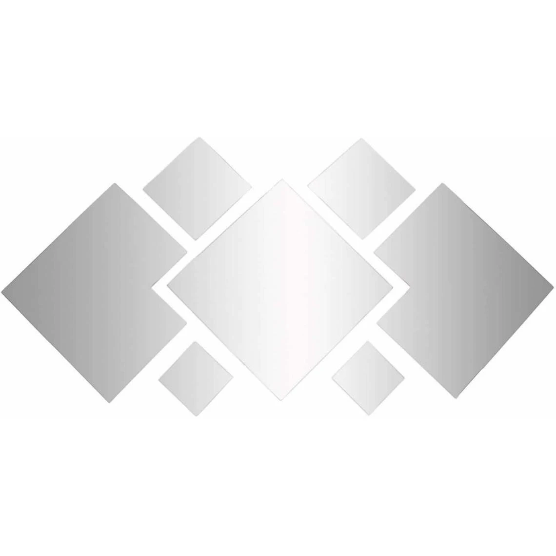 The Home Deco Factory Décoration Murale Miroirs à Coller. 3 The Home Deco Factory Décoration Murale Miroirs à Coller.