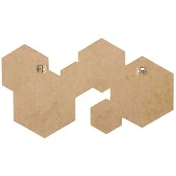 The Home Deco Factory Décoration Murale Miroirs En Métal Doré Hexagonale. -magasin Vente-unique decoration murale miroirs en metal dore hexagonale 13841846 38379716 1140x1140