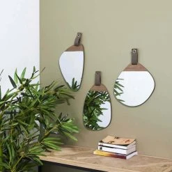 The Home Deco Factory Décoration Murale Set De 3 Miroirs Style Barbier En Bois Et Anse En P... 7 The Home Deco Factory Décoration Murale Set De 3 Miroirs Style Barbier En Bois Et Anse En P... -magasin Vente-unique decoration murale set de 3 miroirs style barbier en bois et anse en polyurethane 13841862 38379770 1140x1140