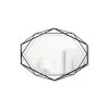 Umbra Miroir Mural Forme Géométrique En Métal PRISMA - Noir -magasin Vente-unique dmi3189222 0101 0750 p00