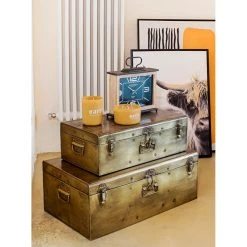 Pegane Ensemble De 2 Coffres En Métal Coloris Doré 9 Pegane Ensemble De 2 Coffres En Métal Coloris Doré -magasin Vente-unique ensemble de 2 coffres en metal coloris dore 13421432 36704136 136 1140x1140