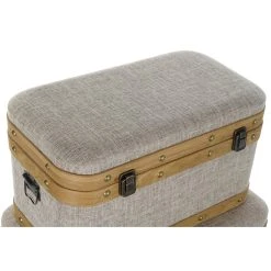 Pegane Ensemble De 3 Coffres / Bancs En Bois Et Polyester Coloris Beige. 7 Pegane Ensemble De 3 Coffres / Bancs En Bois Et Polyester Coloris Beige. -magasin Vente-unique ensemble de 3 coffres bancs en bois et polyester coloris b 13421430 36704128 128 1140x1140