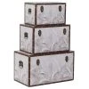 Pegane Ensemble De 3 Coffres En MDF Et Toile Coloris Gris Motif Tropical 2 Pegane Ensemble De 3 Coffres En MDF Et Toile Coloris Gris Motif Tropical -magasin Vente-unique ensemble de 3 coffres en mdf et toile coloris gris motif tro 13421412 36704050 50 1140x1140