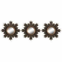 Ensemble De Miroirs Versa Plastique (25 X 25 Cm) (3 Pcs)