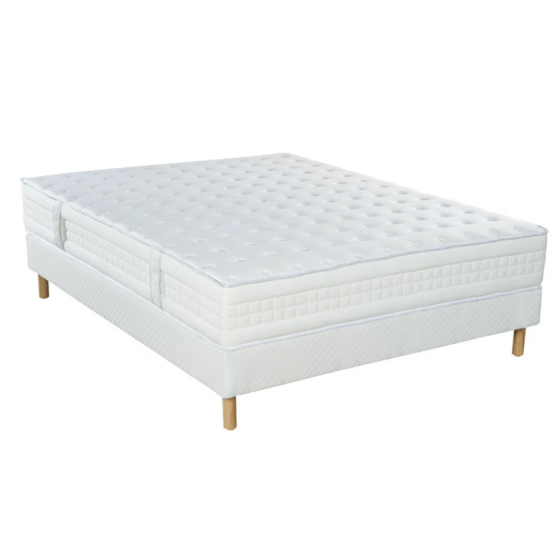 Ensemble Essenzia NEW YORK + Sommier Tradition + Pieds 130x200 STRETCH... 3 Ensemble Essenzia NEW YORK + Sommier Tradition + Pieds 130x200 STRETCH...