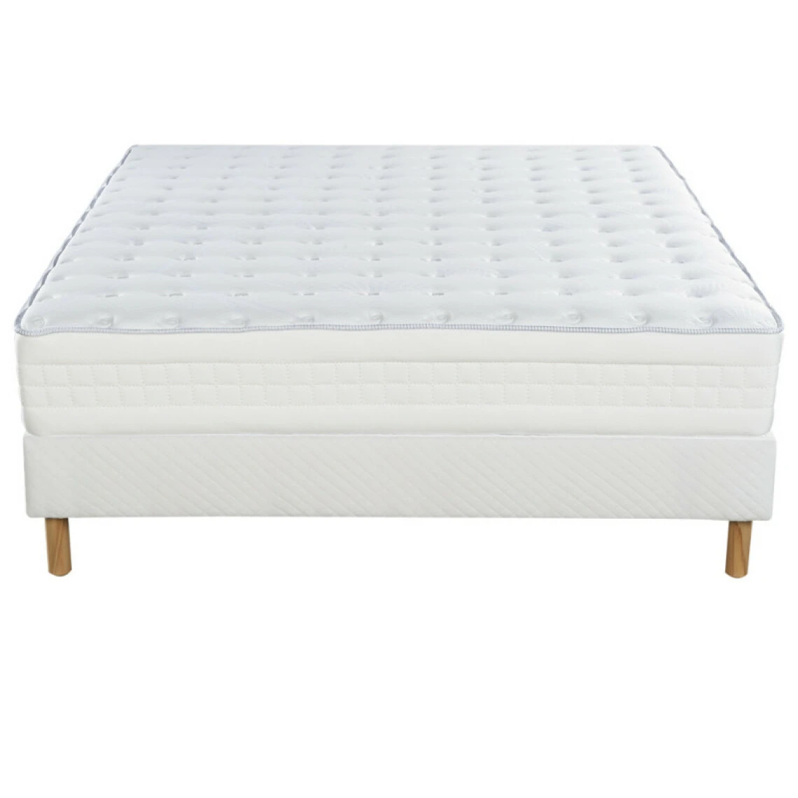 Ensemble Essenzia NEW YORK + Sommier Tradition + Pieds 130x200 STRETCH... 4 Ensemble Essenzia NEW YORK + Sommier Tradition + Pieds 130x200 STRETCH... – Image 2