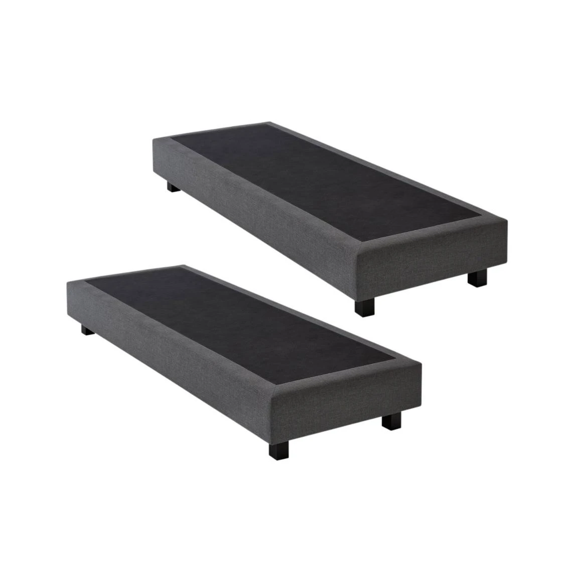 MES Ensemble Matelas 180x200 + Sommier + Tête De Lit Gris CONFORTLUXE 7 MES Ensemble Matelas 180x200 + Sommier + Tête De Lit Gris CONFORTLUXE – Image 5