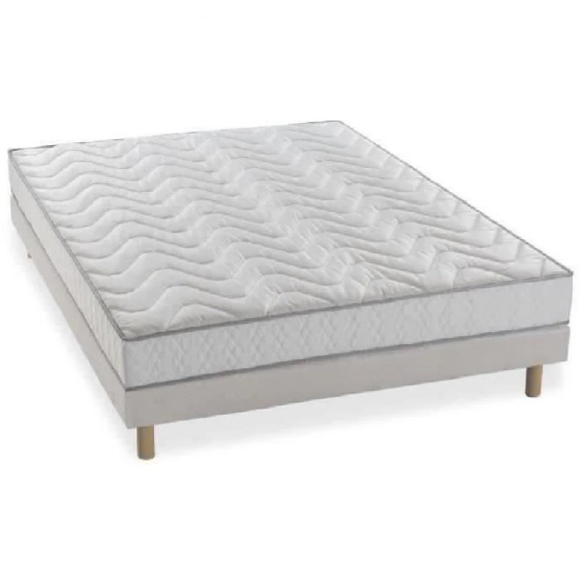 Finlandek Ensemble Matelas + Sommier 140 X 190 Cm - 5 Zones Et Mémoire De Forme... 5 Finlandek Ensemble Matelas + Sommier 140 X 190 Cm - 5 Zones Et Mémoire De Forme... – Image 3