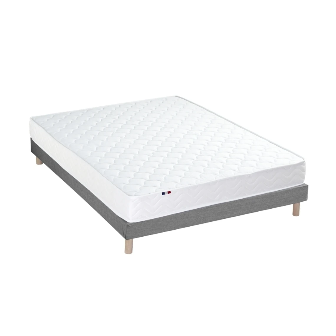 Idliterie Ensemble Matelas Mousse Réversible STRATUS + Sommier - Made In France 4 Idliterie Ensemble Matelas Mousse Réversible STRATUS + Sommier - Made In France – Image 2