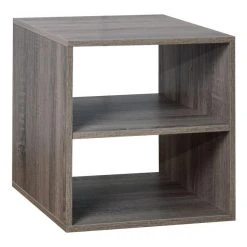 BUT Etagère 2 Niches NEXT 3 Imitation Chêne Foncé