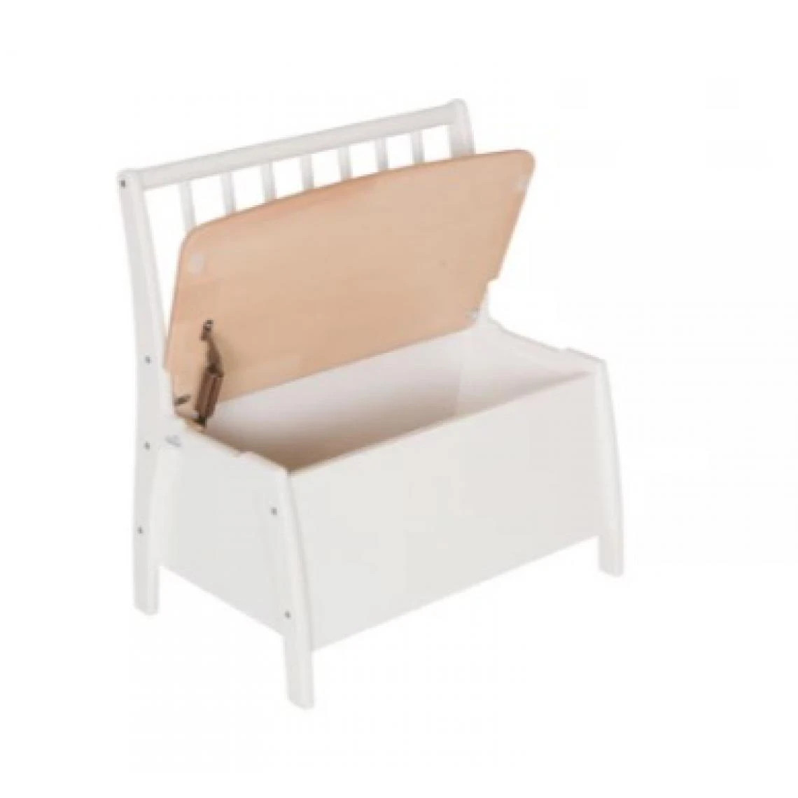 Geuther Banc Coffre Bois BAMBINO Couleur Blanc Naturel 4 Geuther Banc Coffre Bois BAMBINO Couleur Blanc Naturel – Image 2
