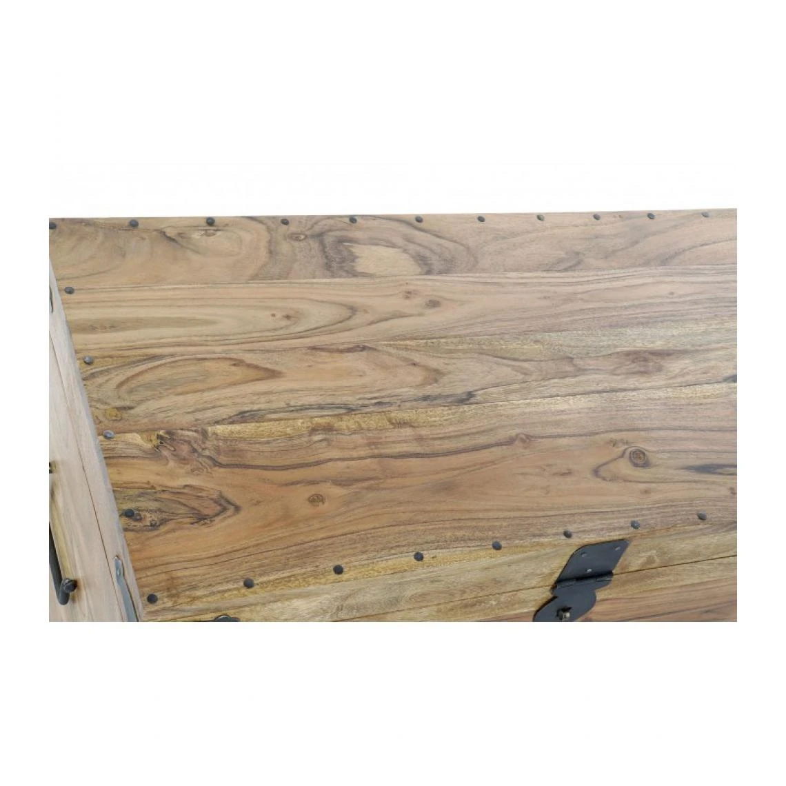 Wadiga Grande Malle De Rangement En Bois Massif Acacia 4 Wadiga Grande Malle De Rangement En Bois Massif Acacia – Image 2