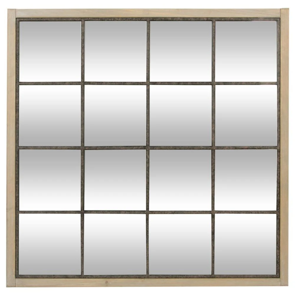 Atmosphera, Createur D'Interieur Miroir Naturel Noé 90X90X2 3 Atmosphera, Createur D'Interieur Miroir Naturel Noé 90X90X2