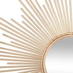 Atmosphera, Createur D'Interieur Miroir Soleil Tube Doré D99 - Atmosphera 9 Atmosphera, Createur D'Interieur Miroir Soleil Tube Doré D99 - Atmosphera -magasin Vente-unique i3 150647 30092019114645