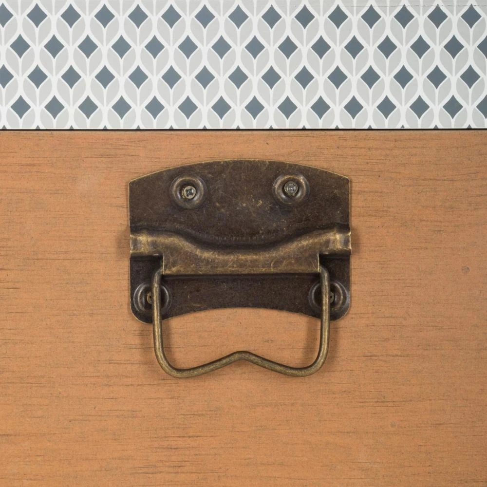 Atmosphera, Createur D'Interieur Lot De 3 Malles Bois Vintages 5 Atmosphera, Createur D'Interieur Lot De 3 Malles Bois Vintages – Image 3