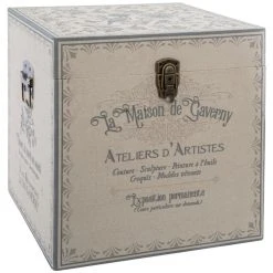 Atmosphera, Createur D'Interieur Malle Carré Hiver X 3 -magasin Vente-unique i3 157252 30092019102216