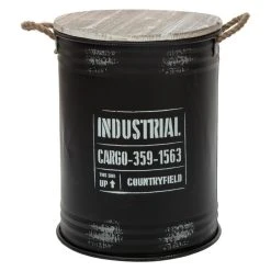 Atmosphera, Createur D'Interieur Coffre Bidon X 3 Noir - Atmosphera 11 Atmosphera, Createur D'Interieur Coffre Bidon X 3 Noir - Atmosphera -magasin Vente-unique i5 166517b 03102019101030