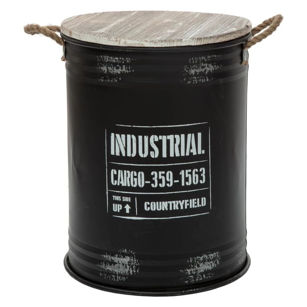 Atmosphera, Createur D'Interieur Coffre Bidon X 3 Noir - Atmosphera 7 Atmosphera, Createur D'Interieur Coffre Bidon X 3 Noir - Atmosphera – Image 5