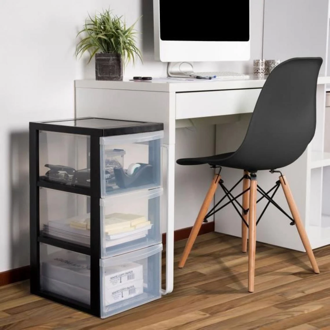 IRIS OHYAMA Armoire De Rangement - 3 Tiroirs De 15 L - Avec Roues - Po... 4 IRIS OHYAMA Armoire De Rangement - 3 Tiroirs De 15 L - Avec Roues - Po... – Image 2