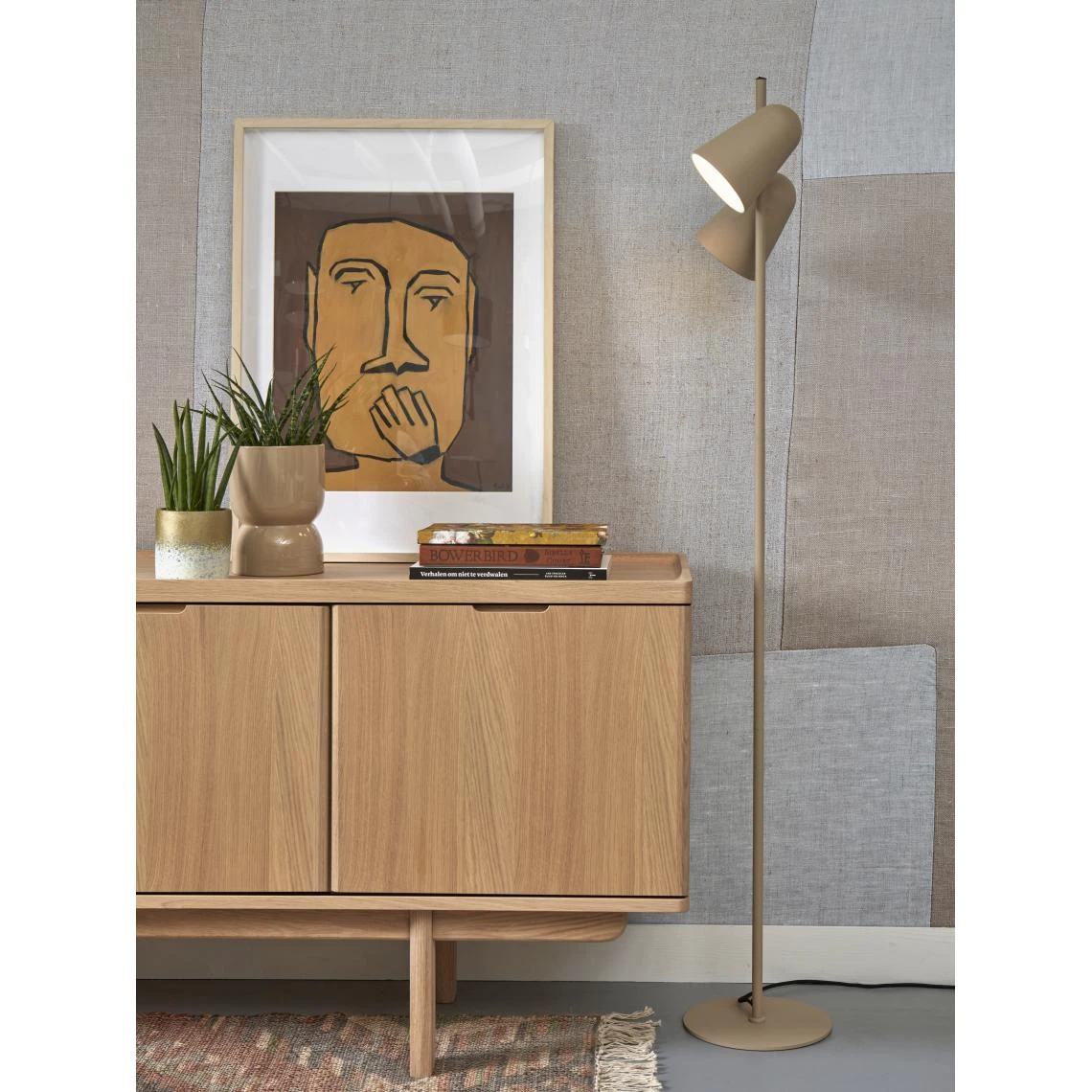 It's About Romi Lampadaire En Fer SALAMANCA Sable 5 It's About Romi Lampadaire En Fer SALAMANCA Sable – Image 3