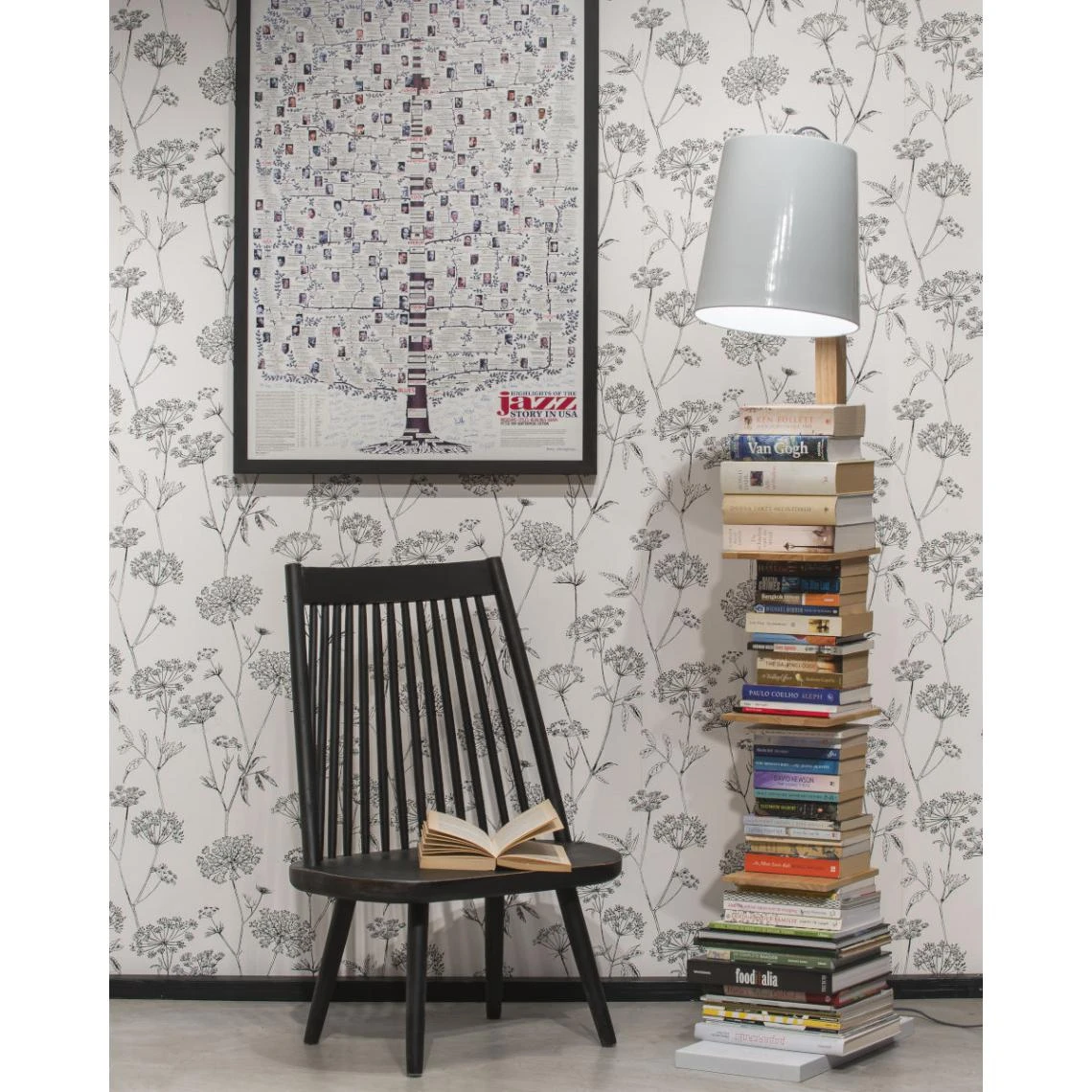 It's About Romi Lampadaire Métal Bois Blanc Cambridge 8 It's About Romi Lampadaire Métal Bois Blanc Cambridge – Image 6