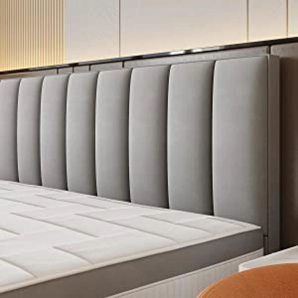 TRADA Lit Adulte Rembourré Bond Avec Rangement Et Matelas Ressorts Ensaché... 6 TRADA Lit Adulte Rembourré Bond Avec Rangement Et Matelas Ressorts Ensaché... – Image 4