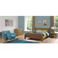 Vente-unique Lit 140 X 190 Cm - Chêne Huilé - BROCELIANDE II 9 Vente-unique Lit 140 X 190 Cm - Chêne Huilé - BROCELIANDE II -magasin Vente-unique lit broceliande ii 140x190cm chene huile 7527614 18959680 1200x1200