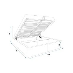 Interbeds Lit Rembourré Hilton Avec Rangement 160x200 En Blanc Cassé 10 Interbeds Lit Rembourré Hilton Avec Rangement 160x200 En Blanc Cassé -magasin Vente-unique lit rembourre hilton avec rangement 160x200 en blanc casse 12692220 1016300 1140x1140