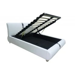 3S. X Home Lit Coffre Sommier Relevable Blanc 160x200cm VITARA 8 3S. X Home Lit Coffre Sommier Relevable Blanc 160x200cm VITARA -magasin Vente-unique lits design chambre et literie design 7113 1140x1140