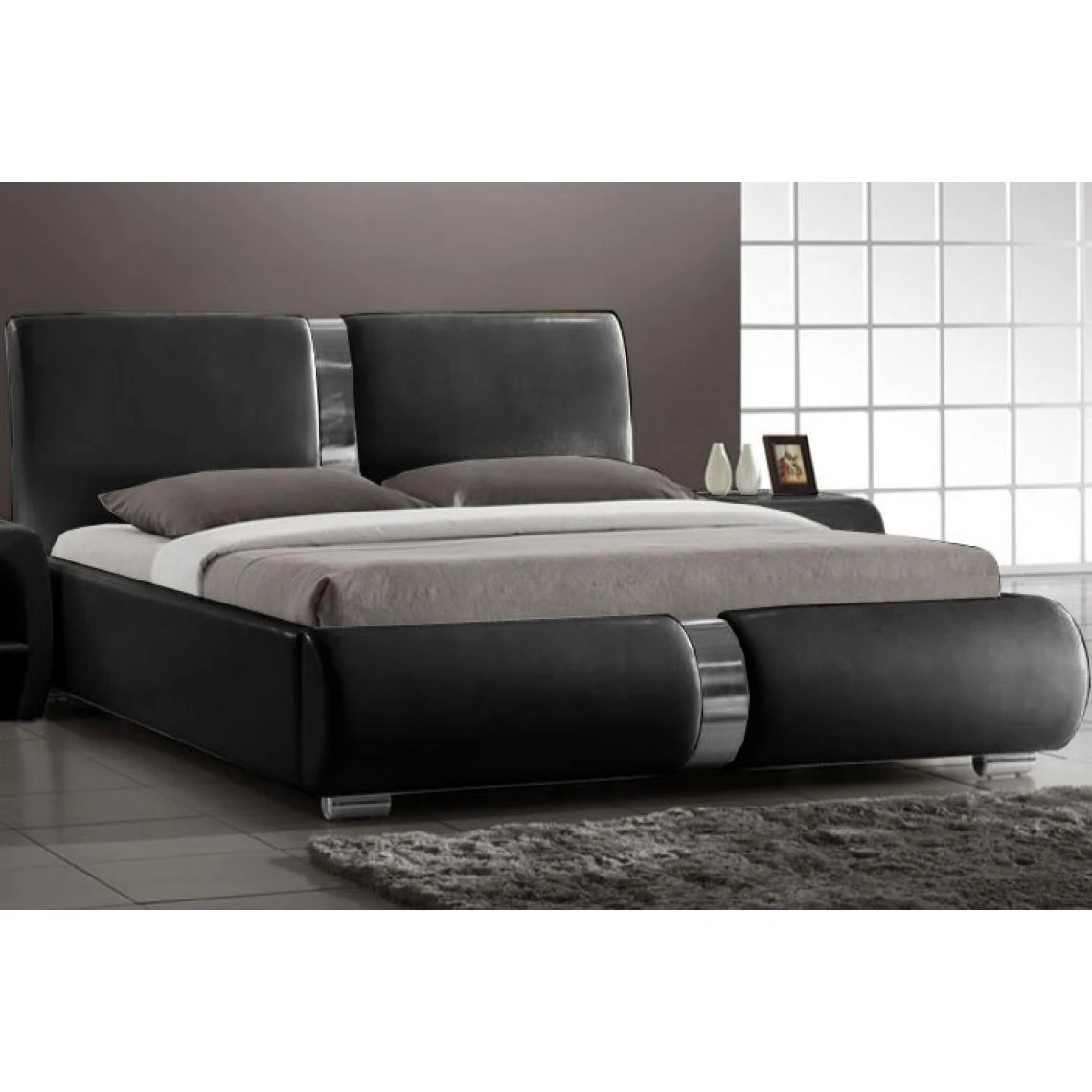 3S. X Home Lit Design Noir 140x190cm VITARA 4 3S. X Home Lit Design Noir 140x190cm VITARA – Image 2