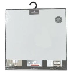 Ac-Deco Lot De 2 Miroirs Adhésifs Carré 40x40cm Argent -magasin Vente-unique lot de 2 miroirs adhesifs carre 40x40cm argent 9736288 25203900 900 1140x1140