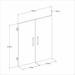 BUT Lot De 2 Portes MAYENCE Blanc Brillant 9 BUT Lot De 2 Portes MAYENCE Blanc Brillant -magasin Vente-unique lot de 2 portes mayence blanc brillant 13345138 36426394 394 1140x1140