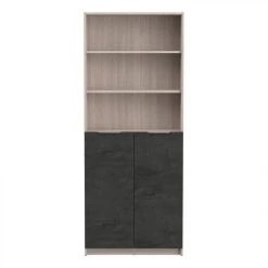 BUT Lot De 2 Portes OPTIMA Gris Ardoise -magasin Vente-unique lot de 2 portes optima gris ardoise 10489984 27152208 1140x1140