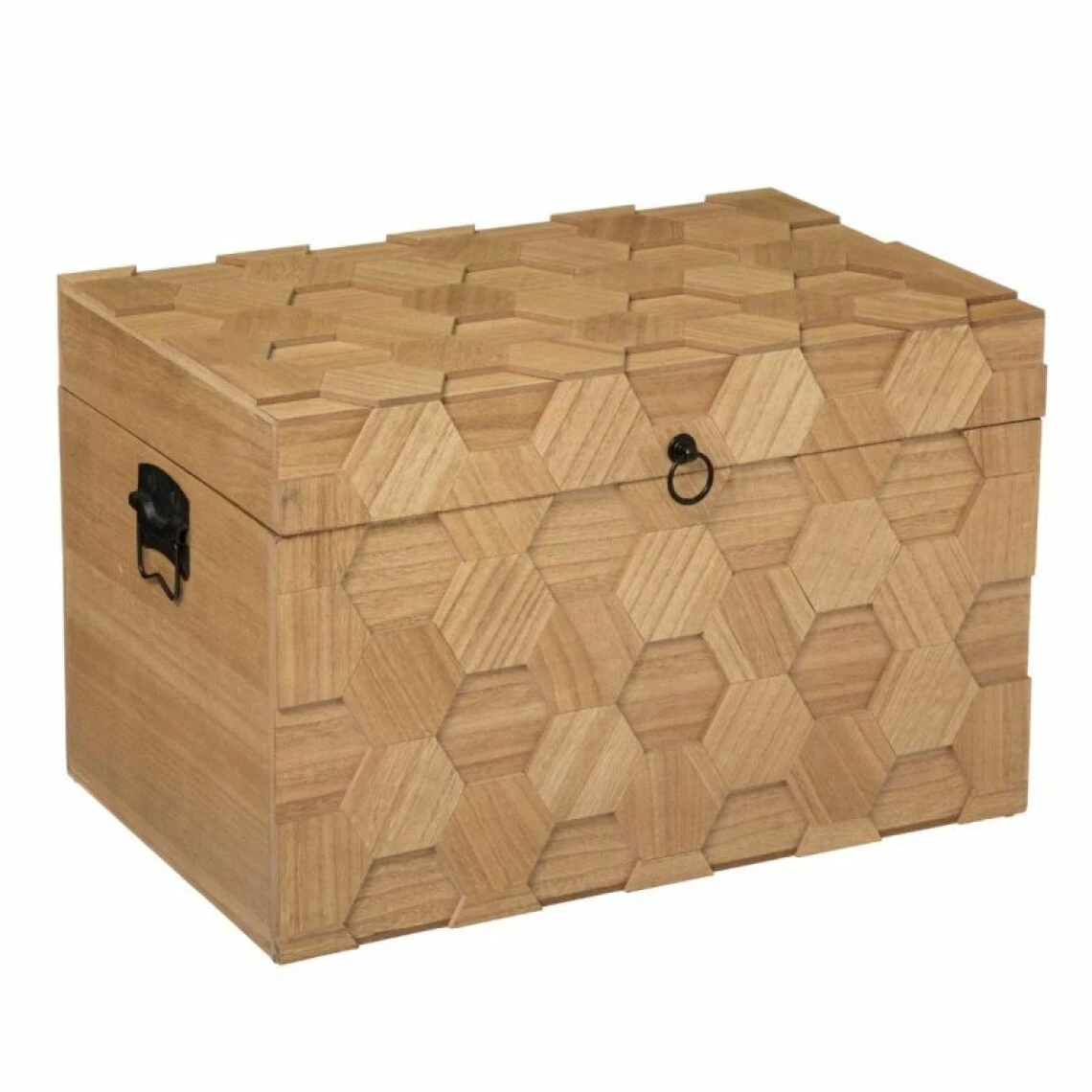 Pp No Name Lot De 3 Malles De Rangement Arty 59cm Naturel 6 Pp No Name Lot De 3 Malles De Rangement Arty 59cm Naturel – Image 4