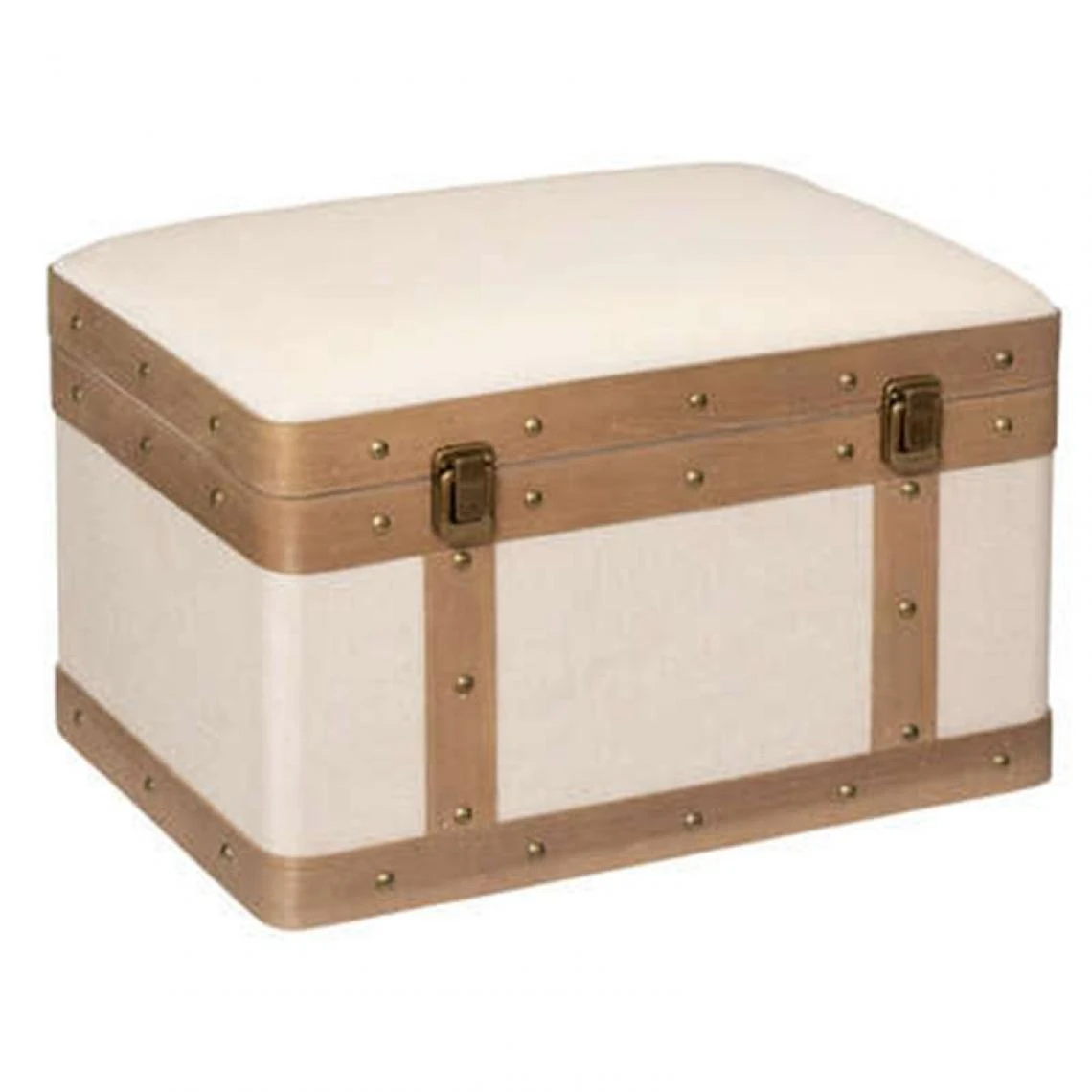 Pp No Name Lot De 3 Malles Vintage Tropique Australe 50cm Lin 5 Pp No Name Lot De 3 Malles Vintage Tropique Australe 50cm Lin – Image 3