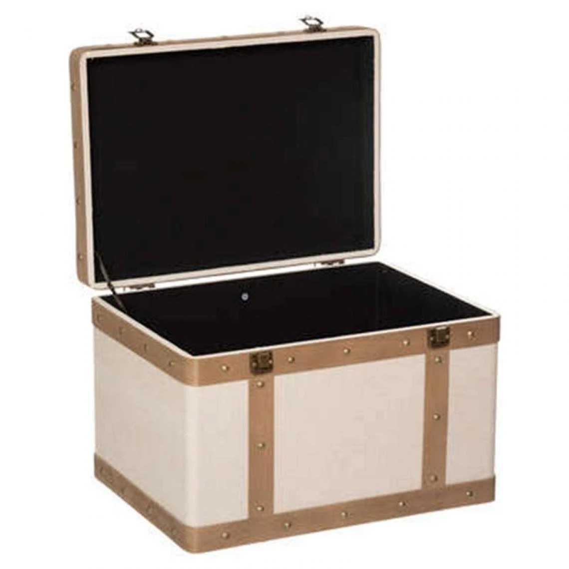 Pp No Name Lot De 3 Malles Vintage Tropique Australe 50cm Lin 7 Pp No Name Lot De 3 Malles Vintage Tropique Australe 50cm Lin – Image 5