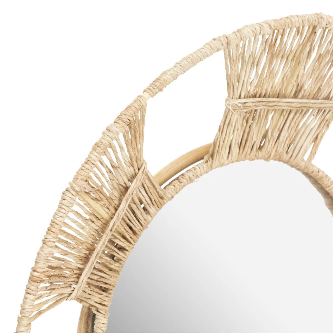 Atmosphera, Createur D'Interieur Lots De 3 Miroirs Laura En Jute - ATMOSPHERA 7 Atmosphera, Createur D'Interieur Lots De 3 Miroirs Laura En Jute - ATMOSPHERA – Image 5