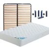Altobuy Maldives - Pack Matelas + Lattes 160x200 + Pieds 1 Altobuy Maldives - Pack Matelas + Lattes 160x200 + Pieds -magasin Vente-unique maldives pack matelas lattes 160x200 pieds