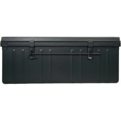 PIERRE HENRY Malle En Acier Habitat 100 Cm Anthracite. -magasin Vente-unique malle en acier habitat 100 cm anthracite 14064010 39052508 1140x1140