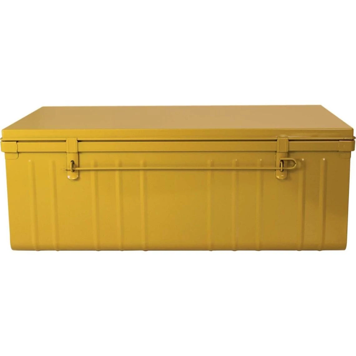 PIERRE HENRY Malle En Acier Habitat 100 Cm Miel. 5 PIERRE HENRY Malle En Acier Habitat 100 Cm Miel. – Image 3