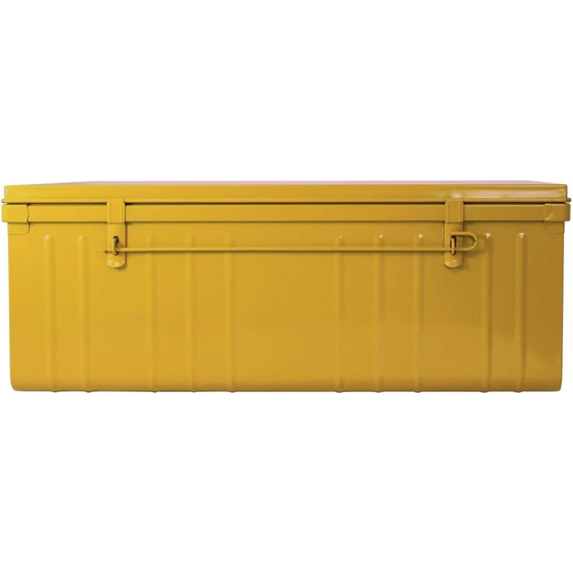 PIERRE HENRY Malle En Acier Habitat 100 Cm Miel. 6 PIERRE HENRY Malle En Acier Habitat 100 Cm Miel. – Image 4