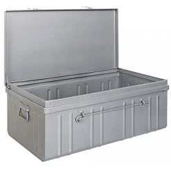 PIERRE HENRY Malle En Acier Habitat 100 Cm Terracotta. 9 PIERRE HENRY Malle En Acier Habitat 100 Cm Terracotta. -magasin Vente-unique malle en acier habitat 100 cm terracotta 14064020 39052552 1140x1140