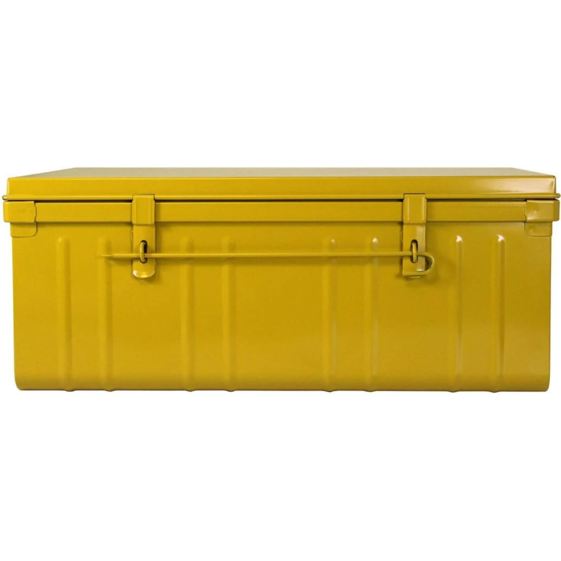 PIERRE HENRY Malle Habitat En Acier 130 Litres Miel. 5 PIERRE HENRY Malle Habitat En Acier 130 Litres Miel. – Image 3